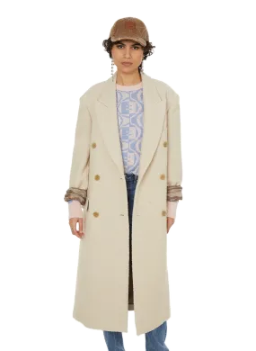 Acne studios  Wool-blend coat  - Beige