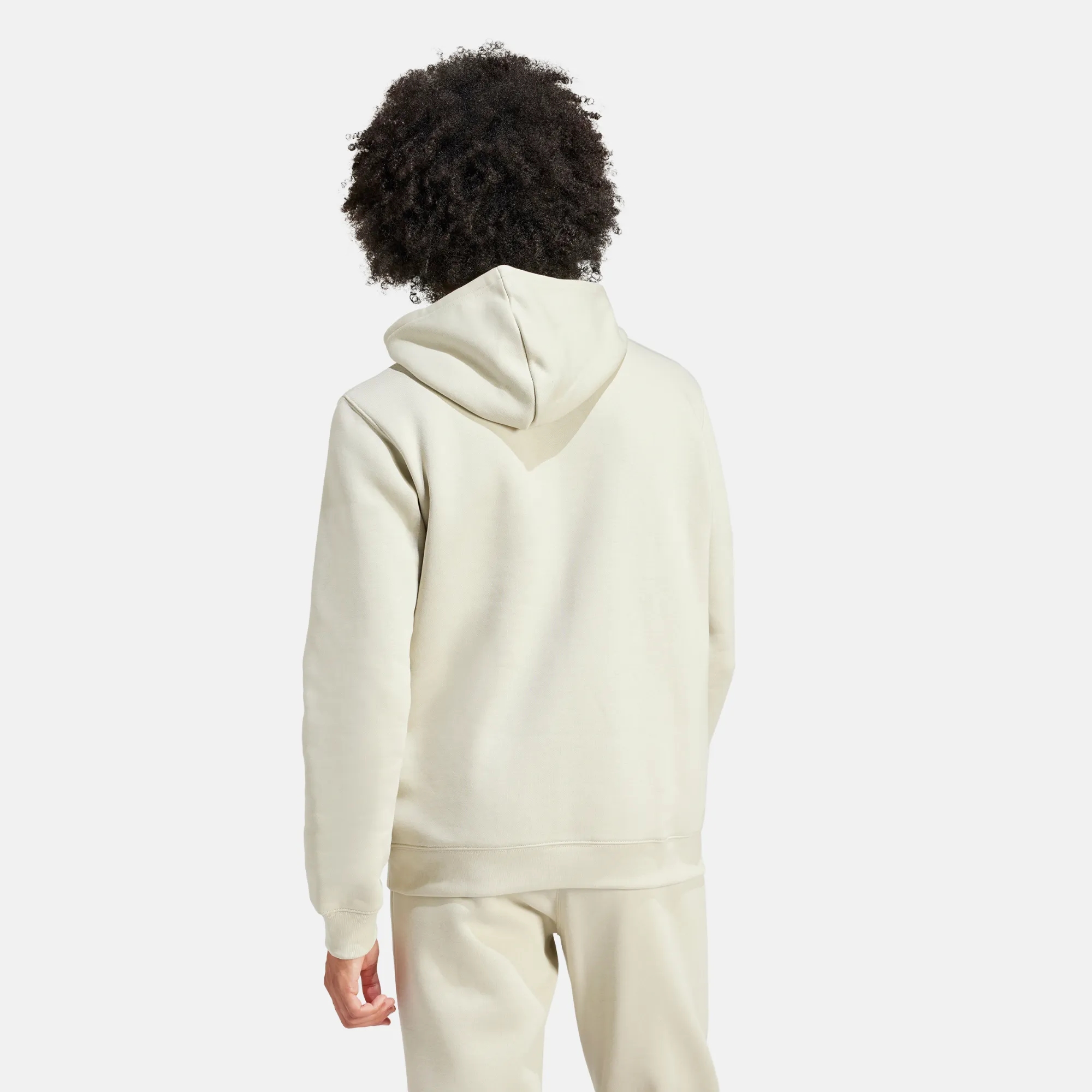 Adidas Trefoil Essentials Beige Hoodie