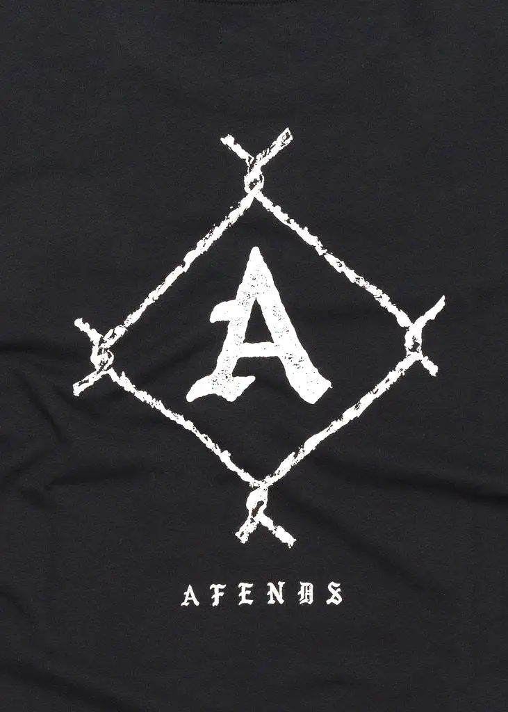 Afends  Get Free Standard Fit Tee Black