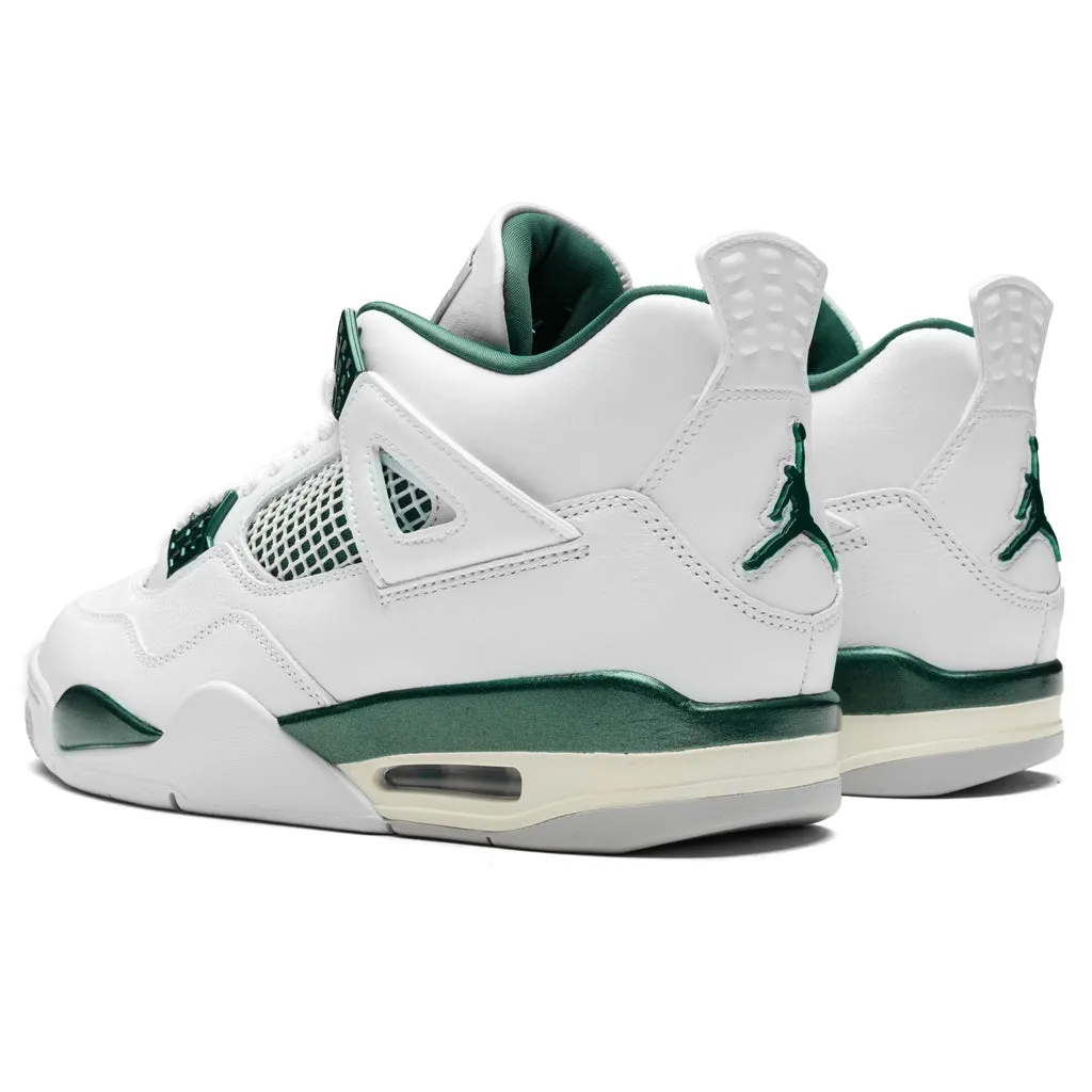 Air Jordan 4 Retro 'Oxidized Green' - White/Oxidized Green/White