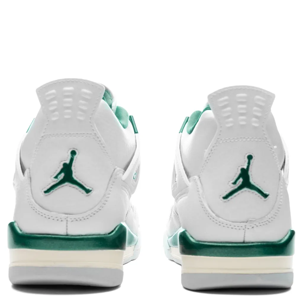 Air Jordan 4 Retro 'Oxidized Green' - White/Oxidized Green/White