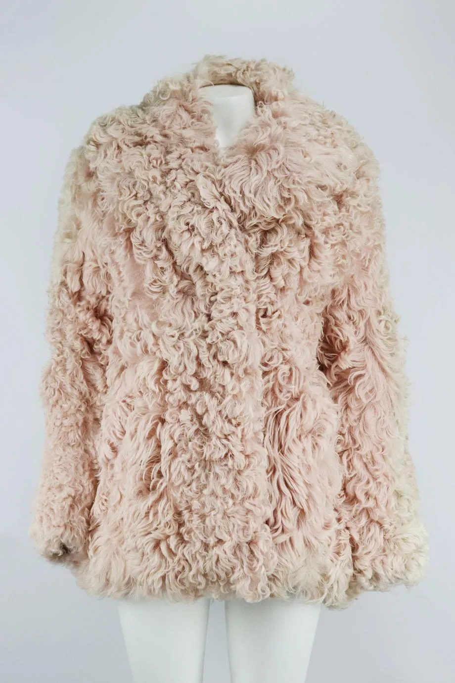 A.L.C. OVERSIZED SHEARLING COAT XSMALL