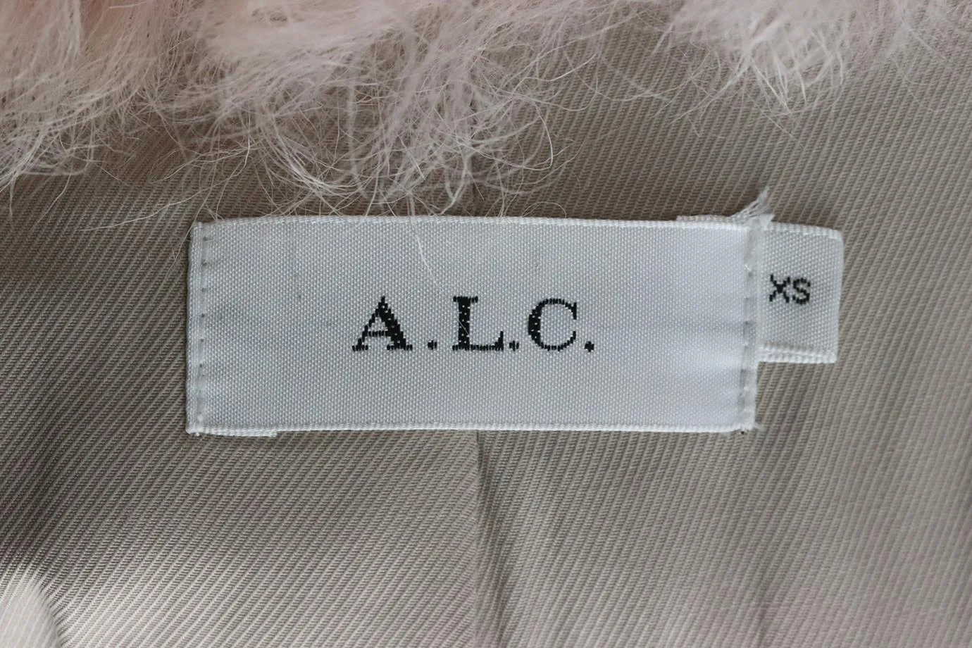 A.L.C. OVERSIZED SHEARLING COAT XSMALL