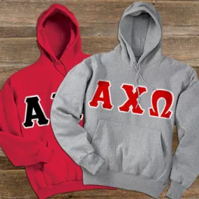 Alpha Chi Omega Hooded Sweatshirt, 2-Pack Bundle Deal - TWILL