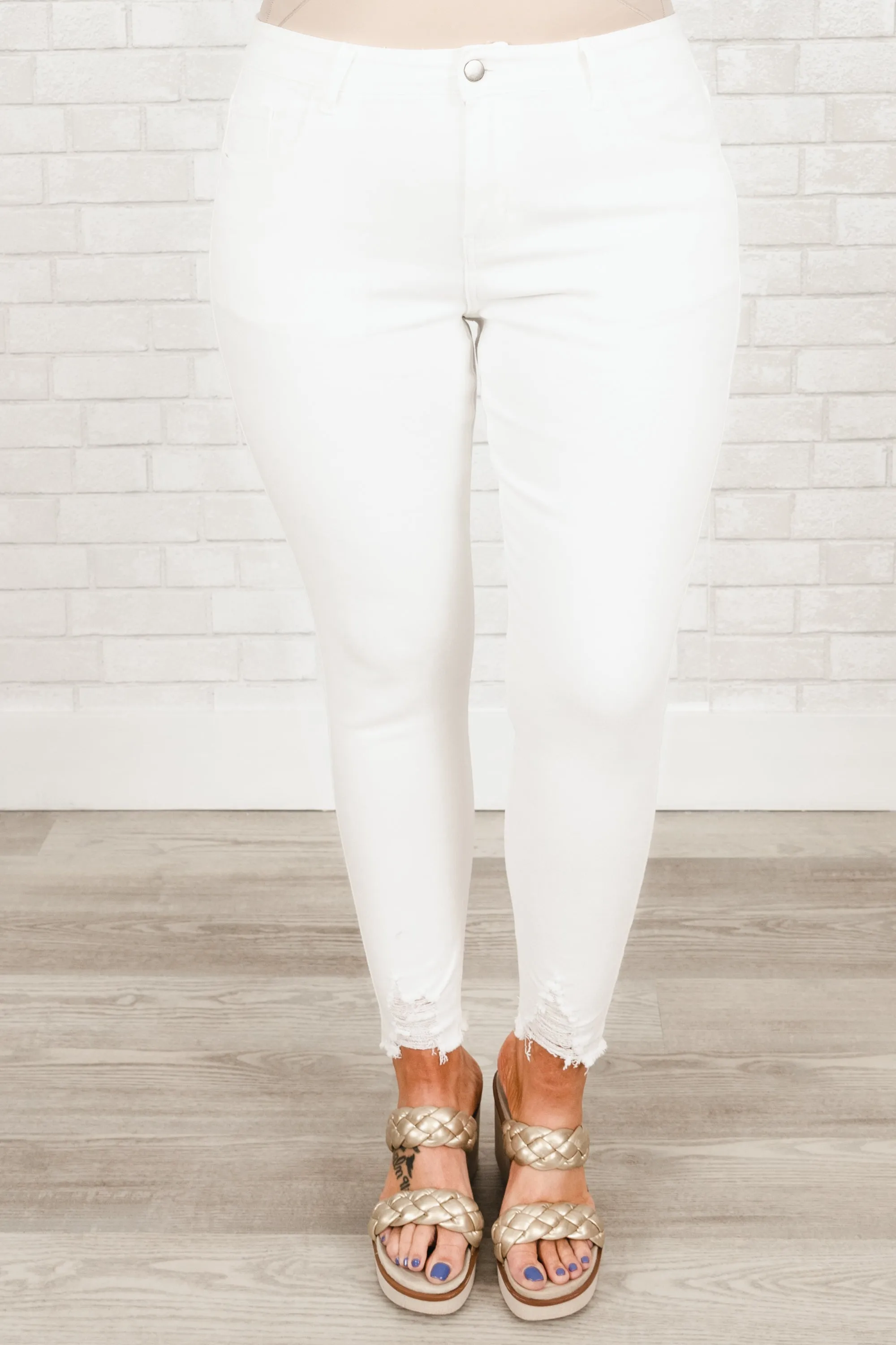 Back To The Basics Jeans, White