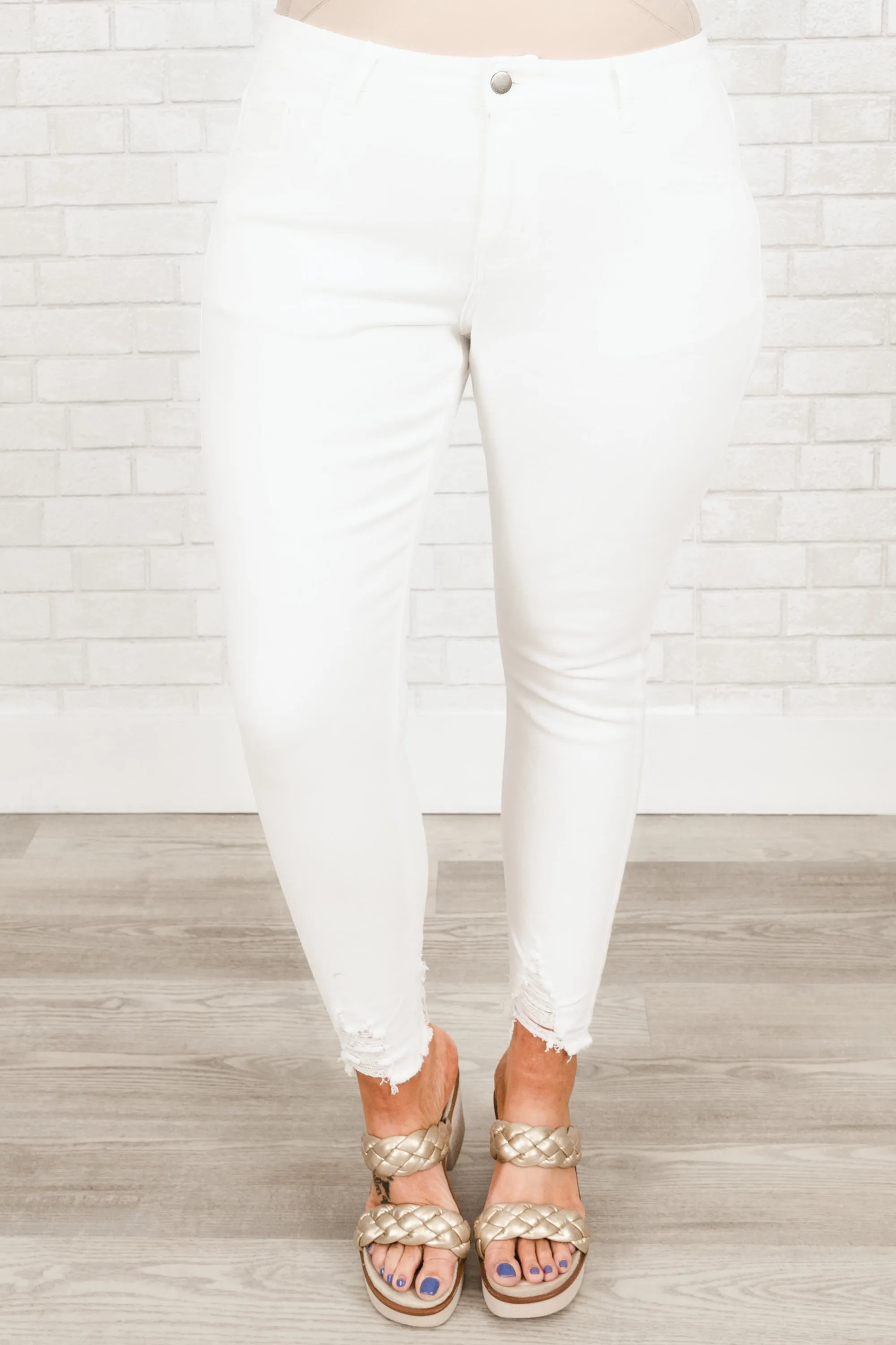 Back To The Basics Jeans, White