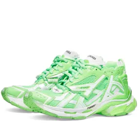 Balenciaga Runner SneakerFluo Green & White