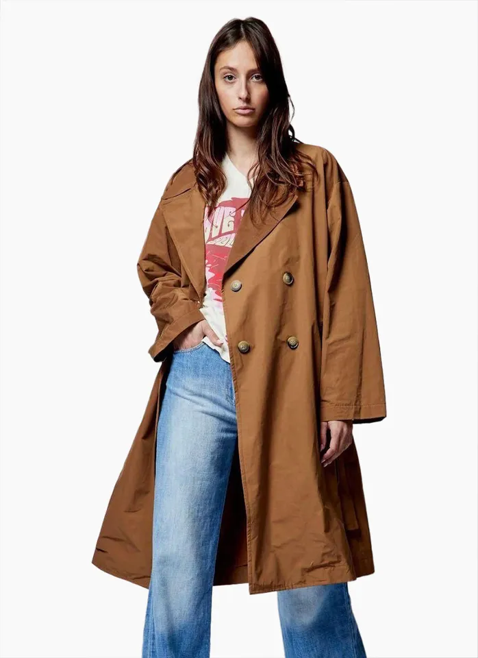 Banditas Fargo trench coat brown