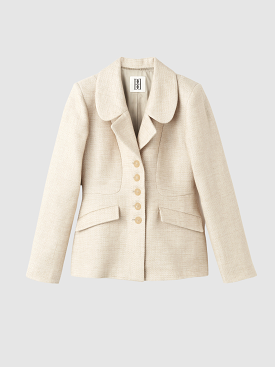 Beige Adrienna Blazer