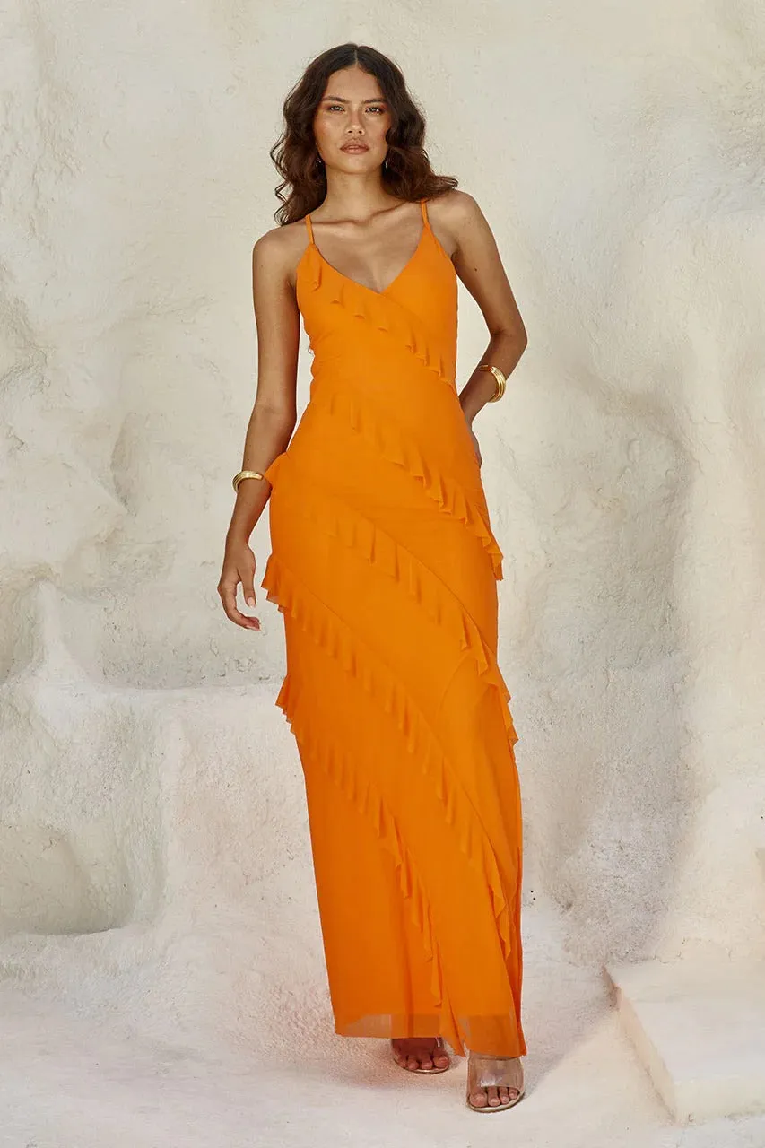 Beloved Maxi Dress - Orange