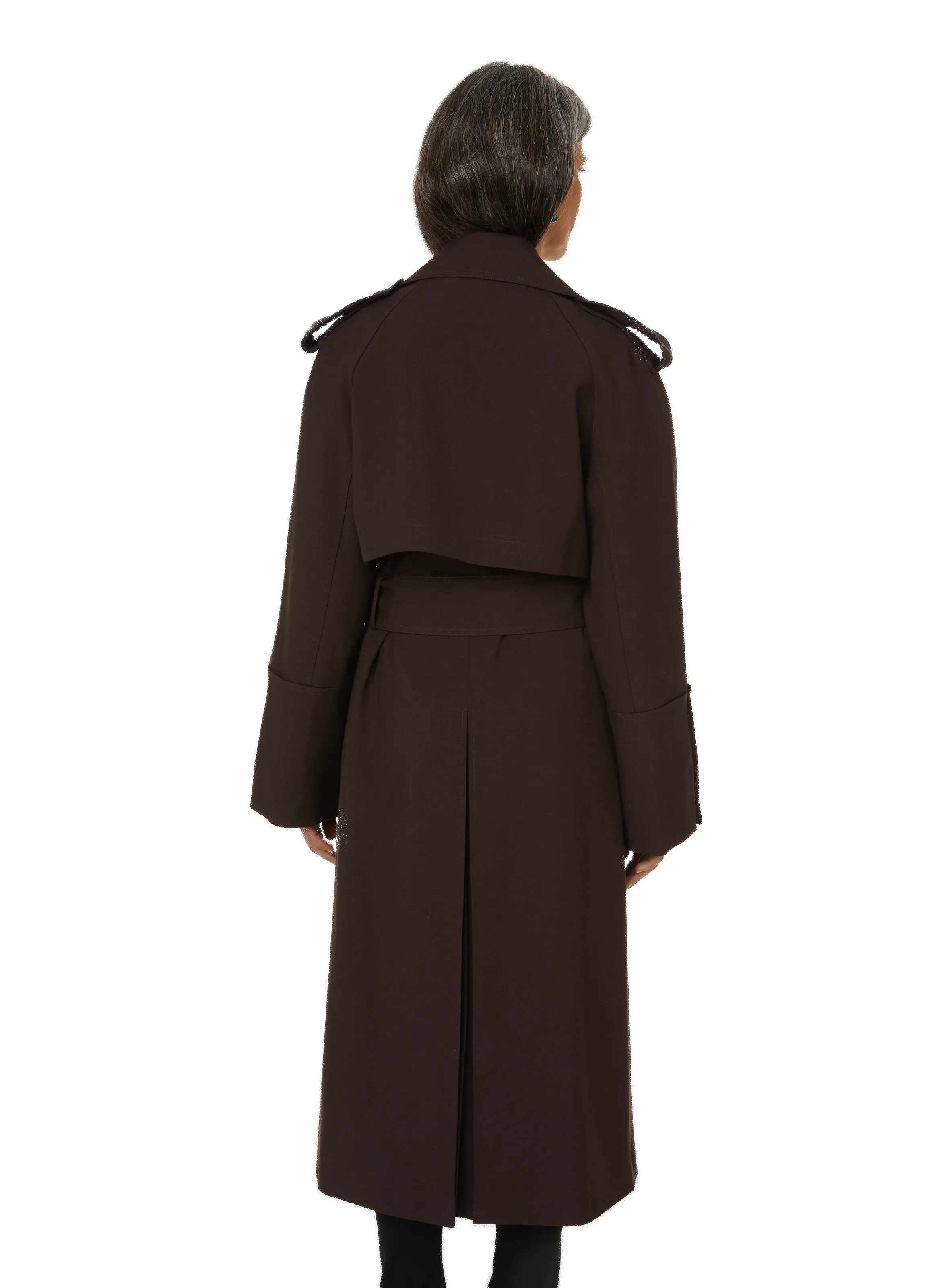 BITE STUDIOS  Wool trench coat - Brown