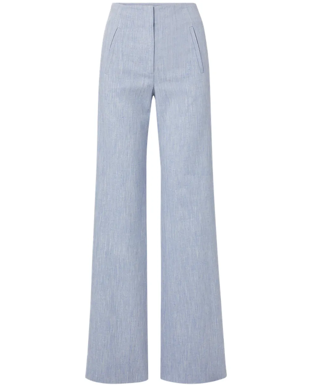 Blue Oasis Metallic Pinstripe Jude Pant