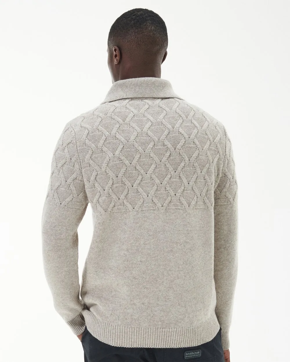 Breaker Mens Funnel-Neck Jumper