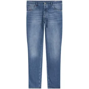 BRUNELLO CUCINELLI 'Skinny Fit' Denim Jean Light Wash