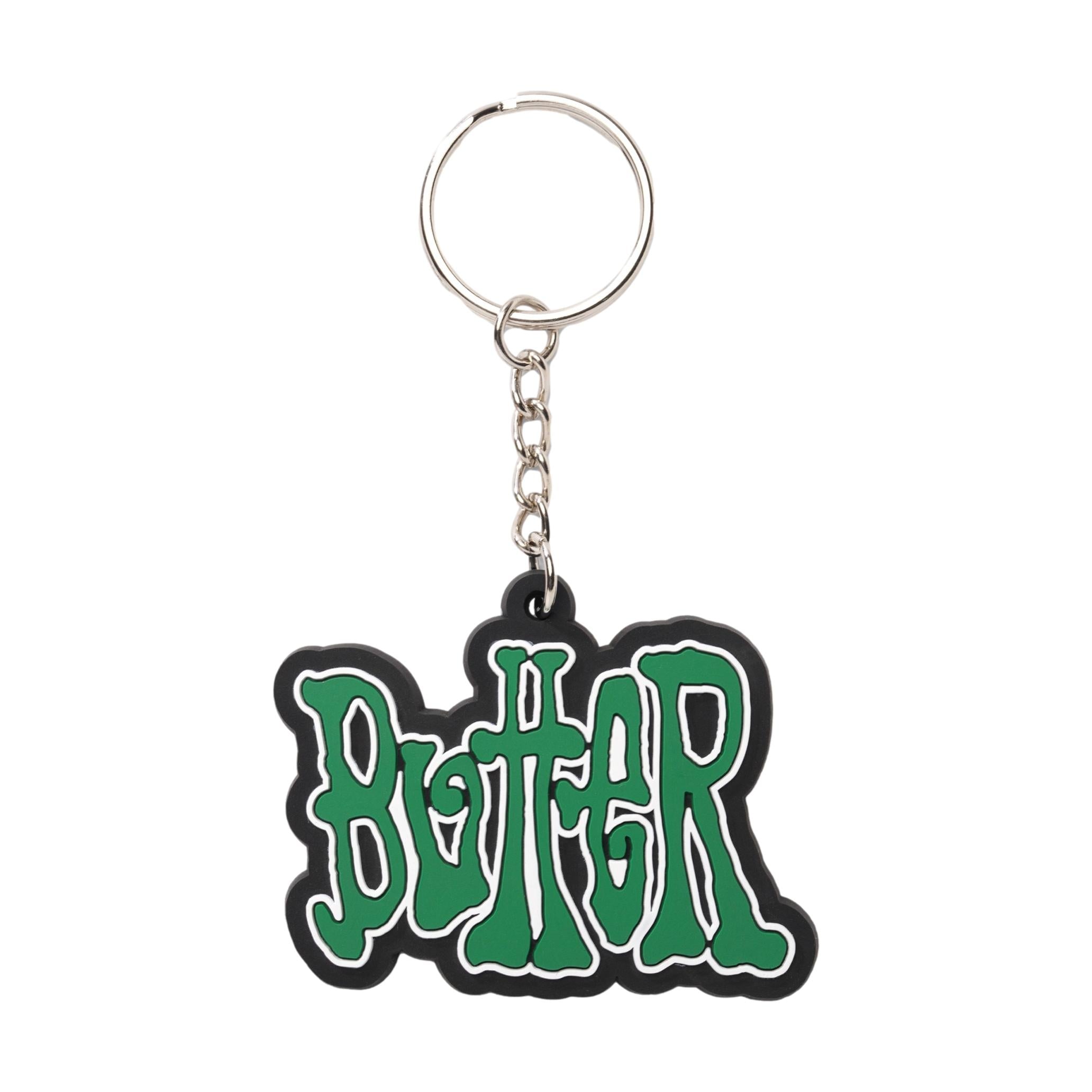 Butter Tour Key Chain Green/White