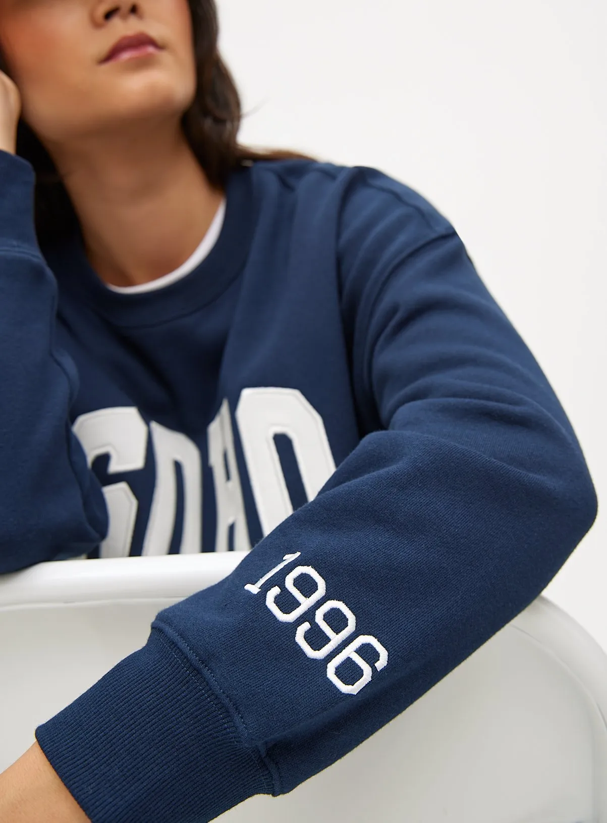 Buy Navy Oversized Soho Sweatshirt XL | Hoodies and sweatshirts | Tu