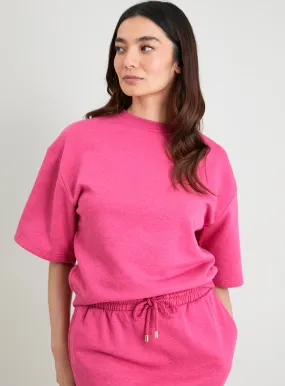 Buy Pink Overdyed Coord Sweatshirt S | Hoodies and sweatshirts | Tu