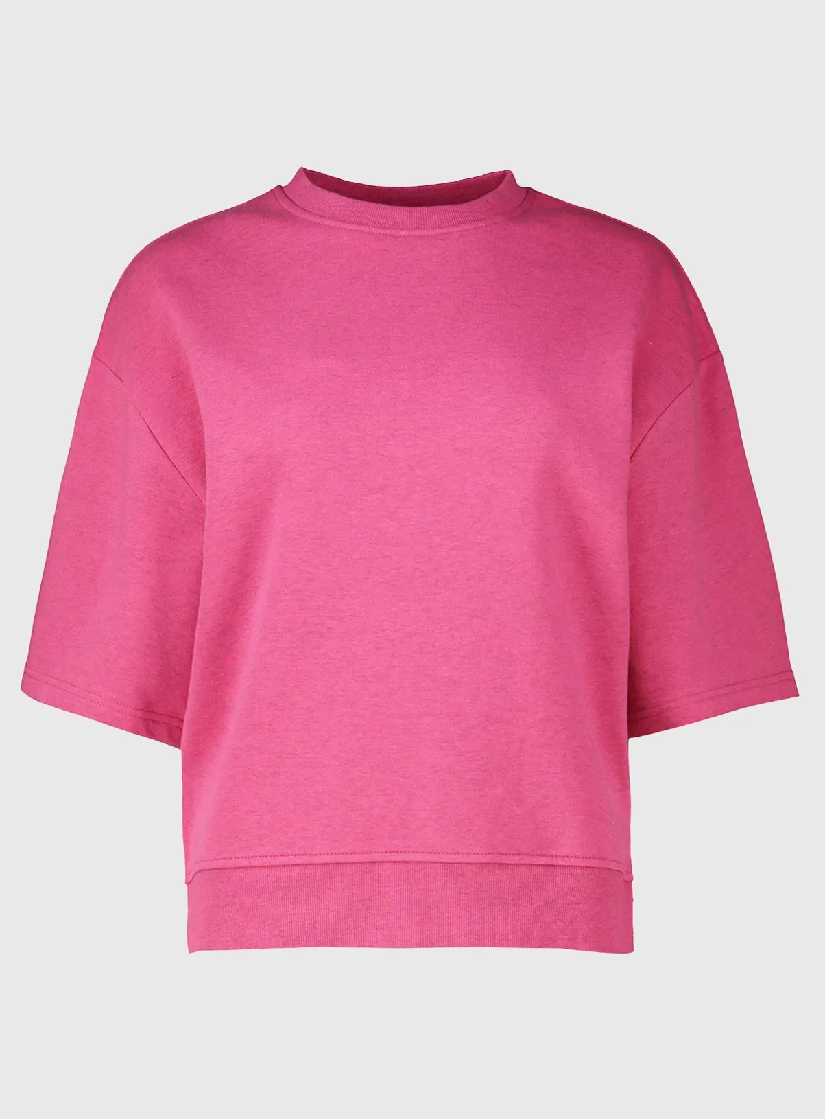 Buy Pink Overdyed Coord Sweatshirt S | Hoodies and sweatshirts | Tu