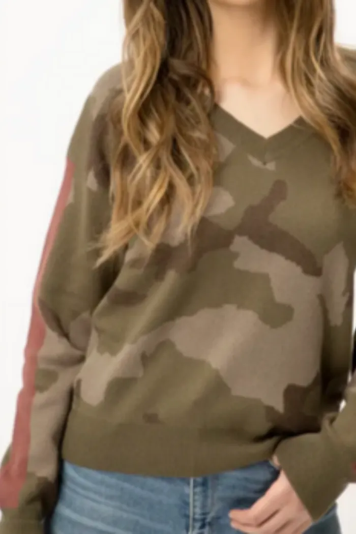 Camo Sweater