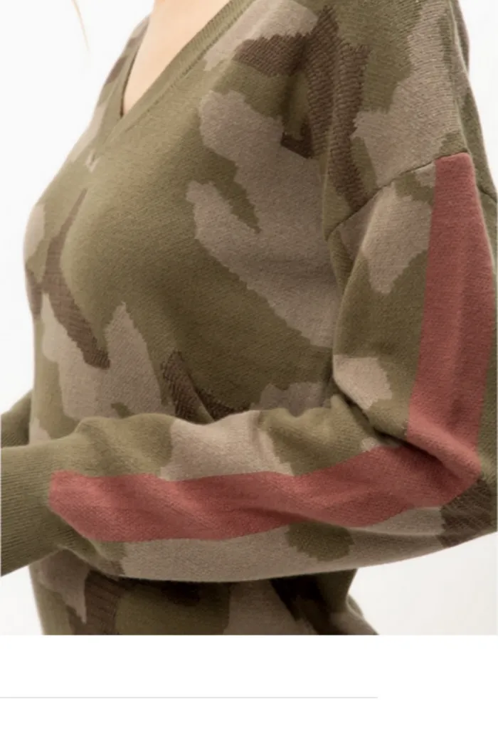 Camo Sweater