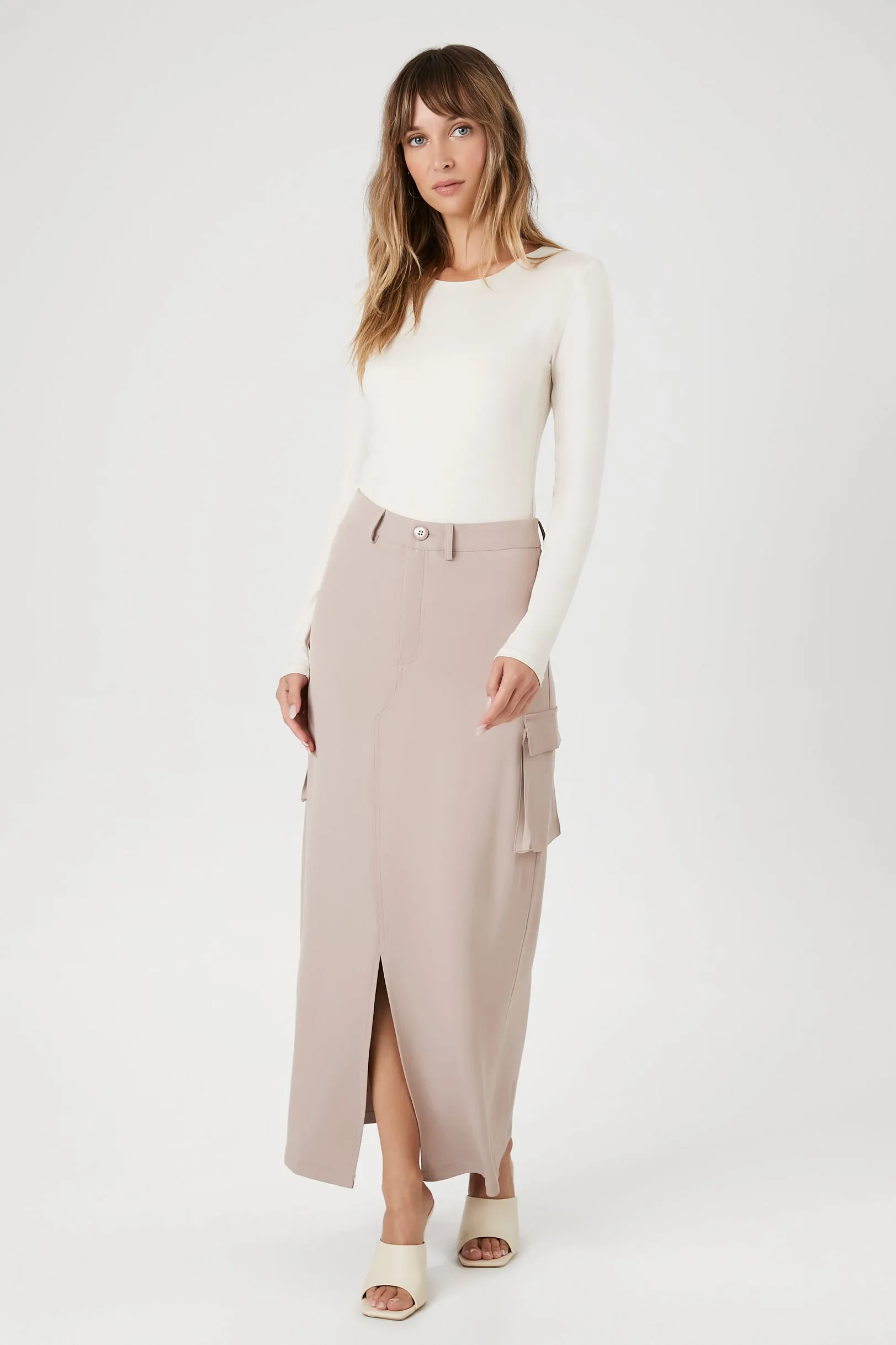 Cargo Maxi Skirt