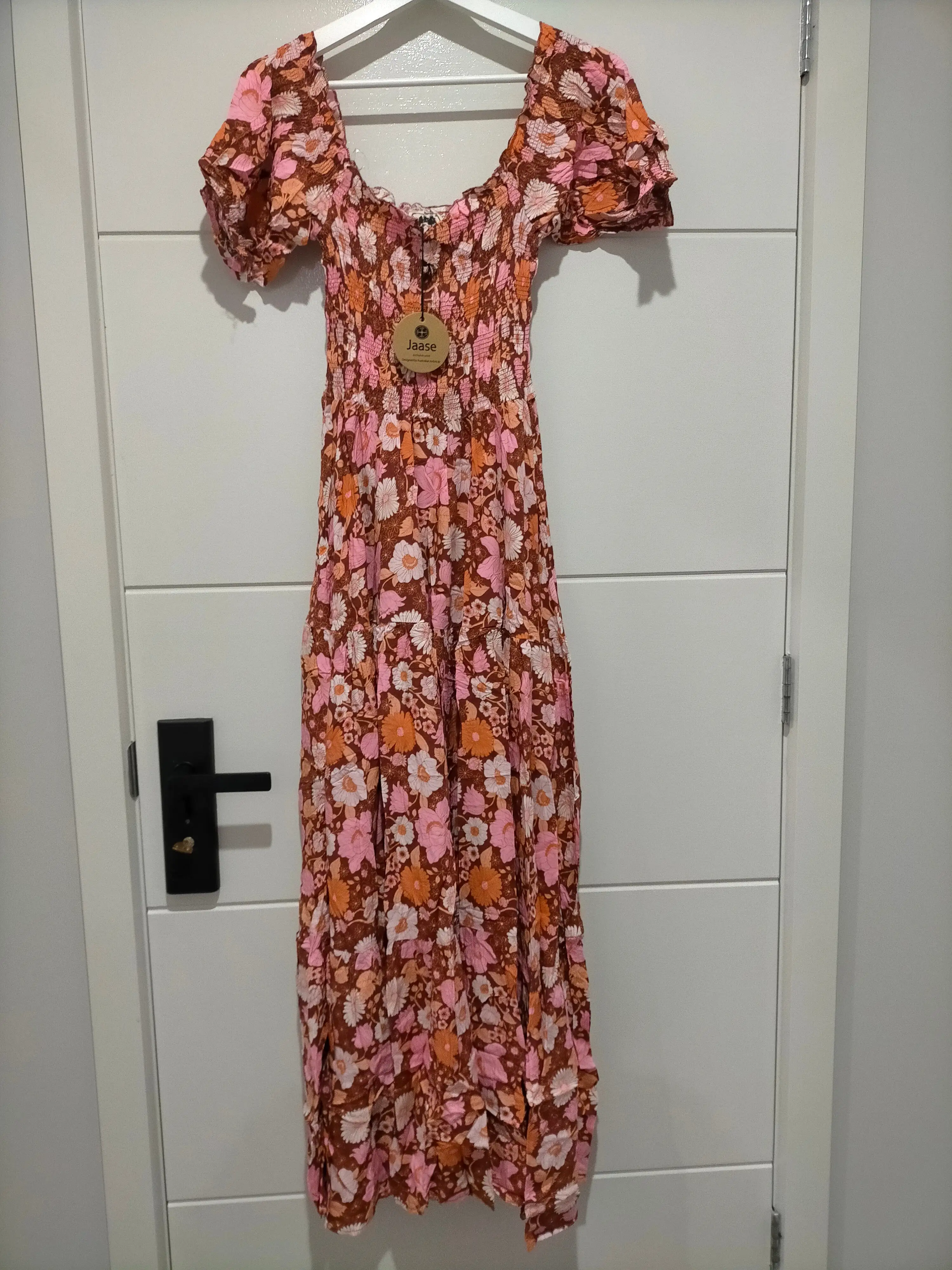 Claudette Maxi Dress Pixie print