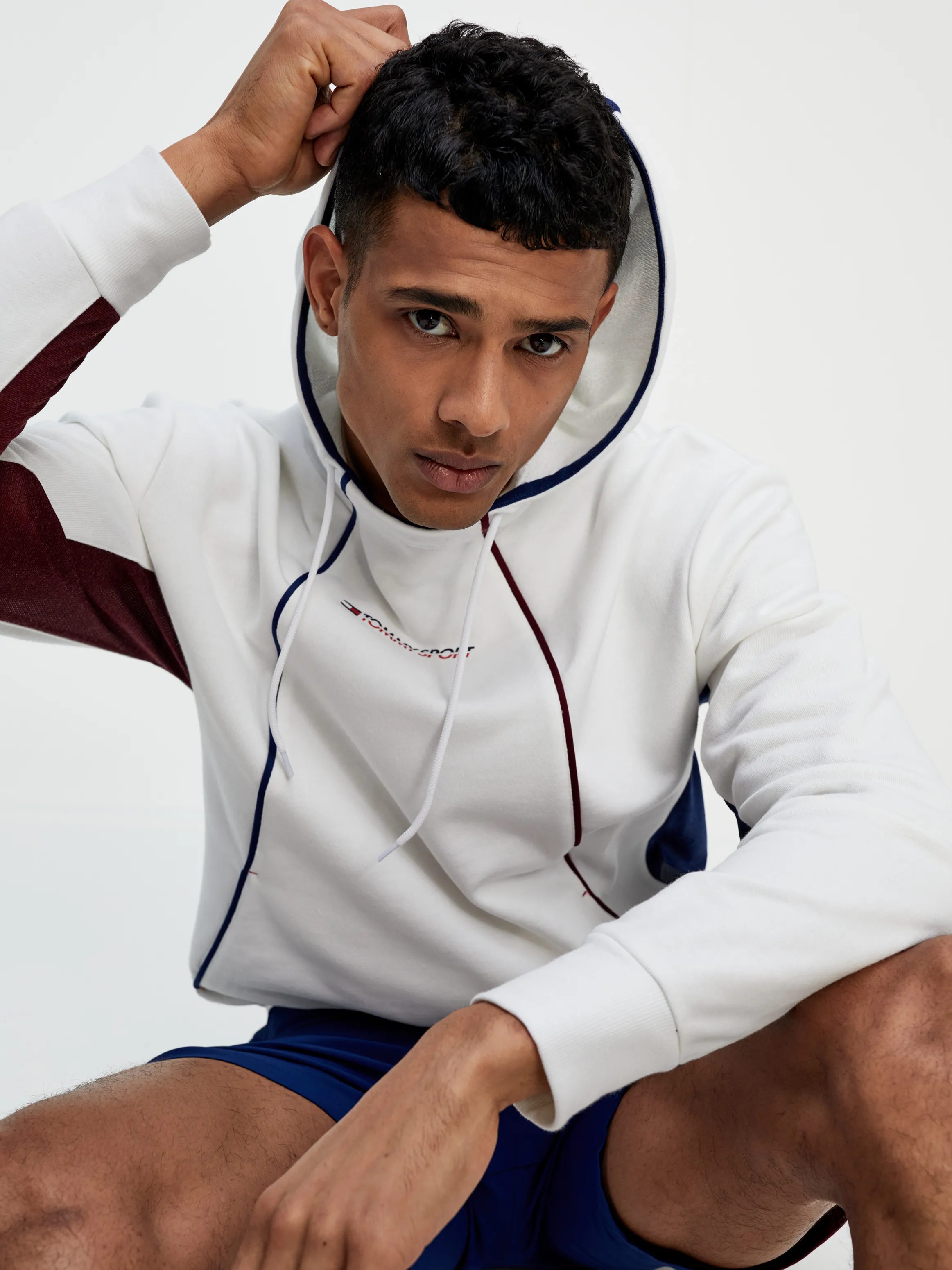 Contrast Piping Fleece Hoodie | Sweatshirts & Hoodies | Tommy Hilfiger