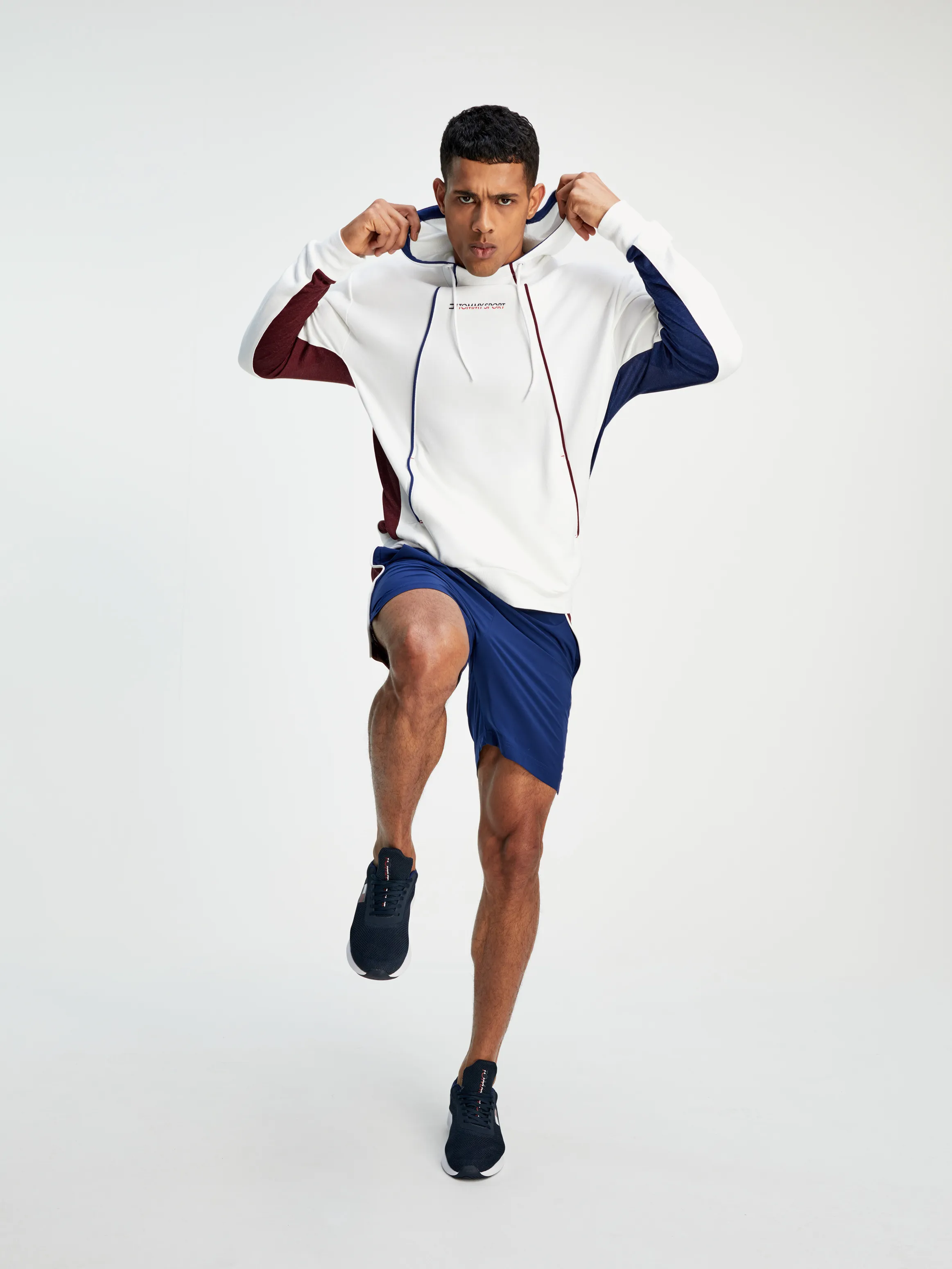 Contrast Piping Fleece Hoodie | Sweatshirts & Hoodies | Tommy Hilfiger