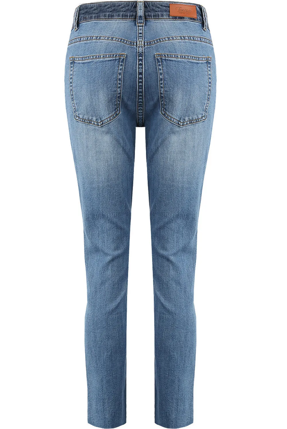 Denim Two Tone Denim Skinny Jeans