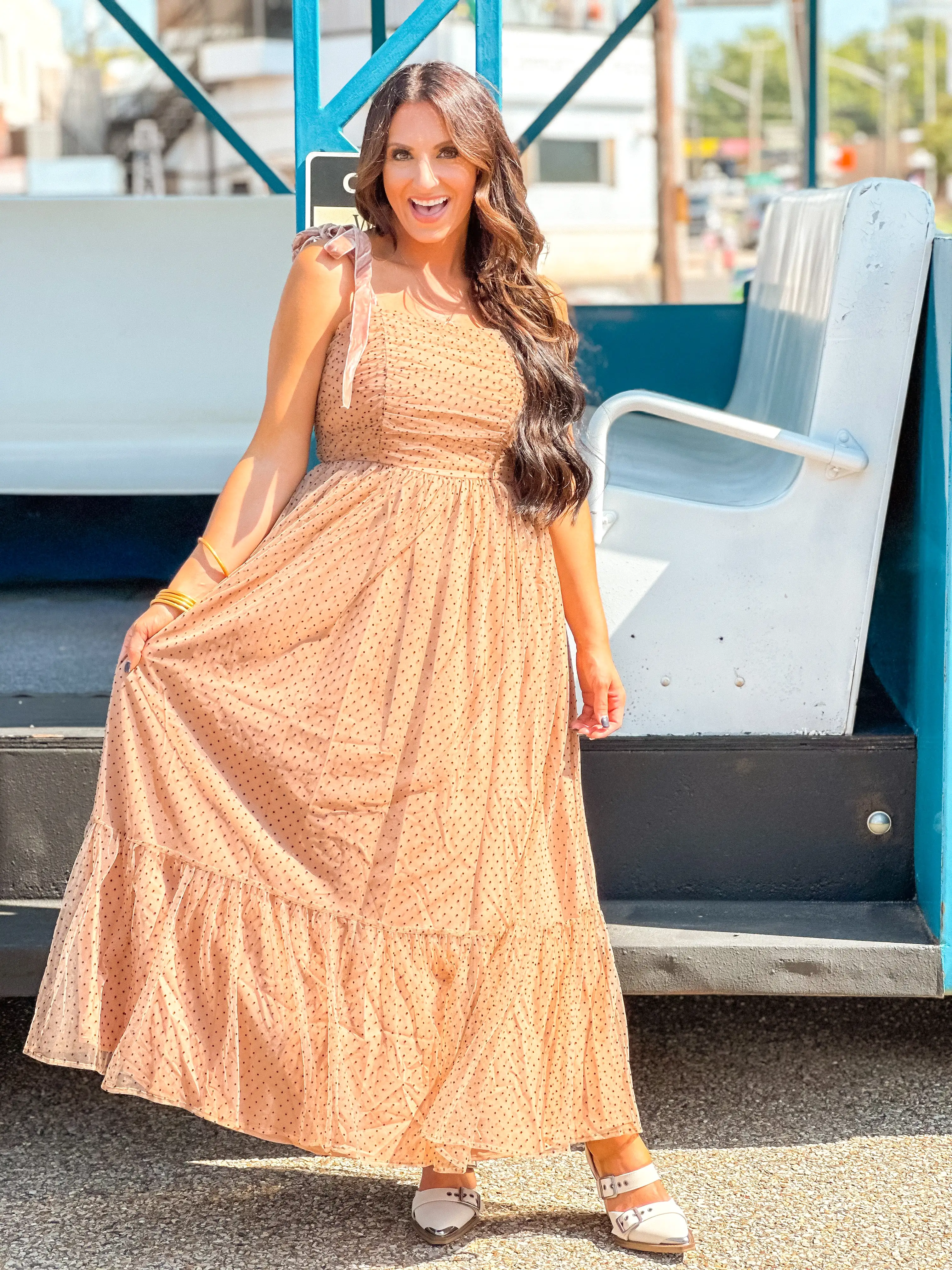 Don't Want To Go Home Tulle Maxi Dress