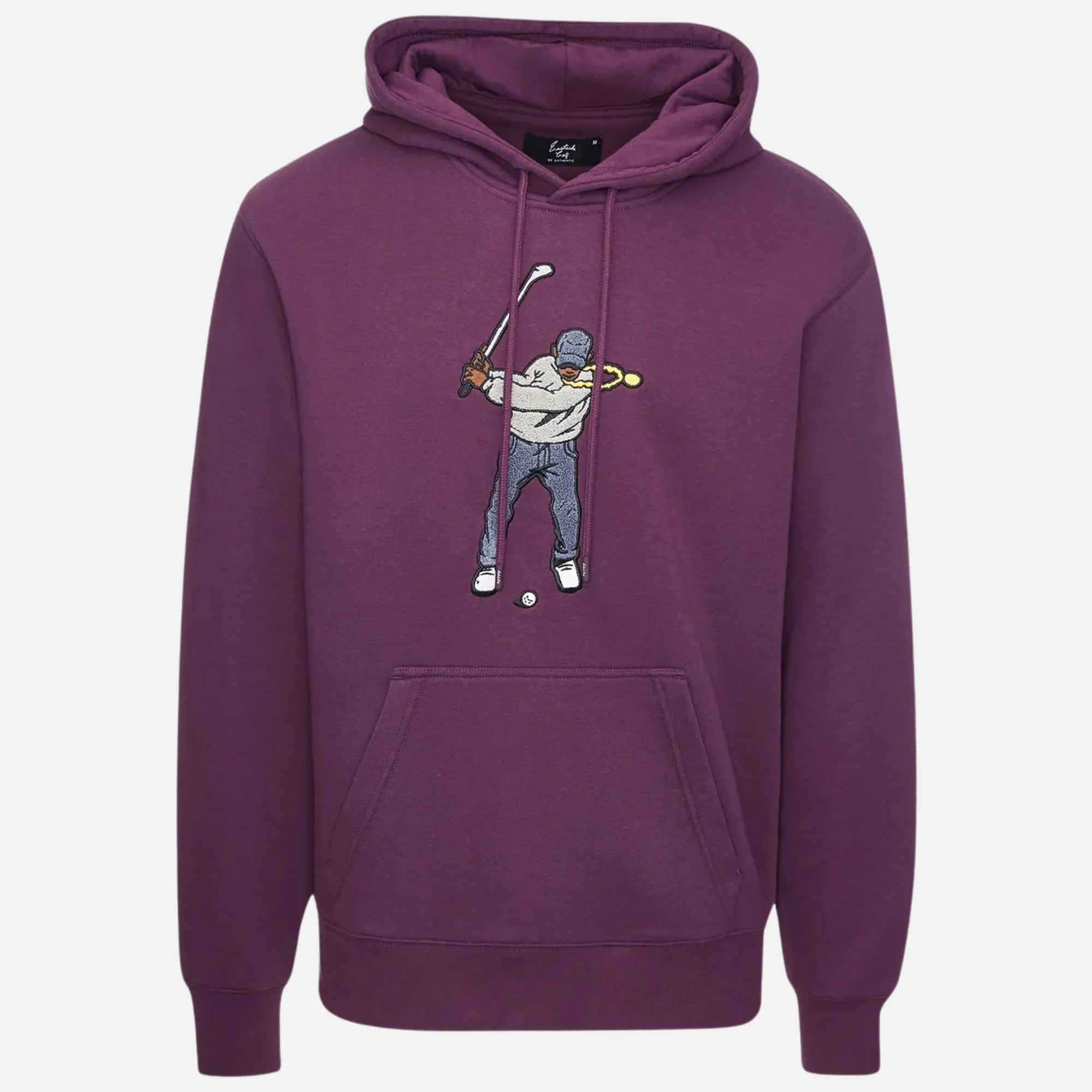 Eastside Golf Core Blackberry Wine Fleece Swingman Hoodie