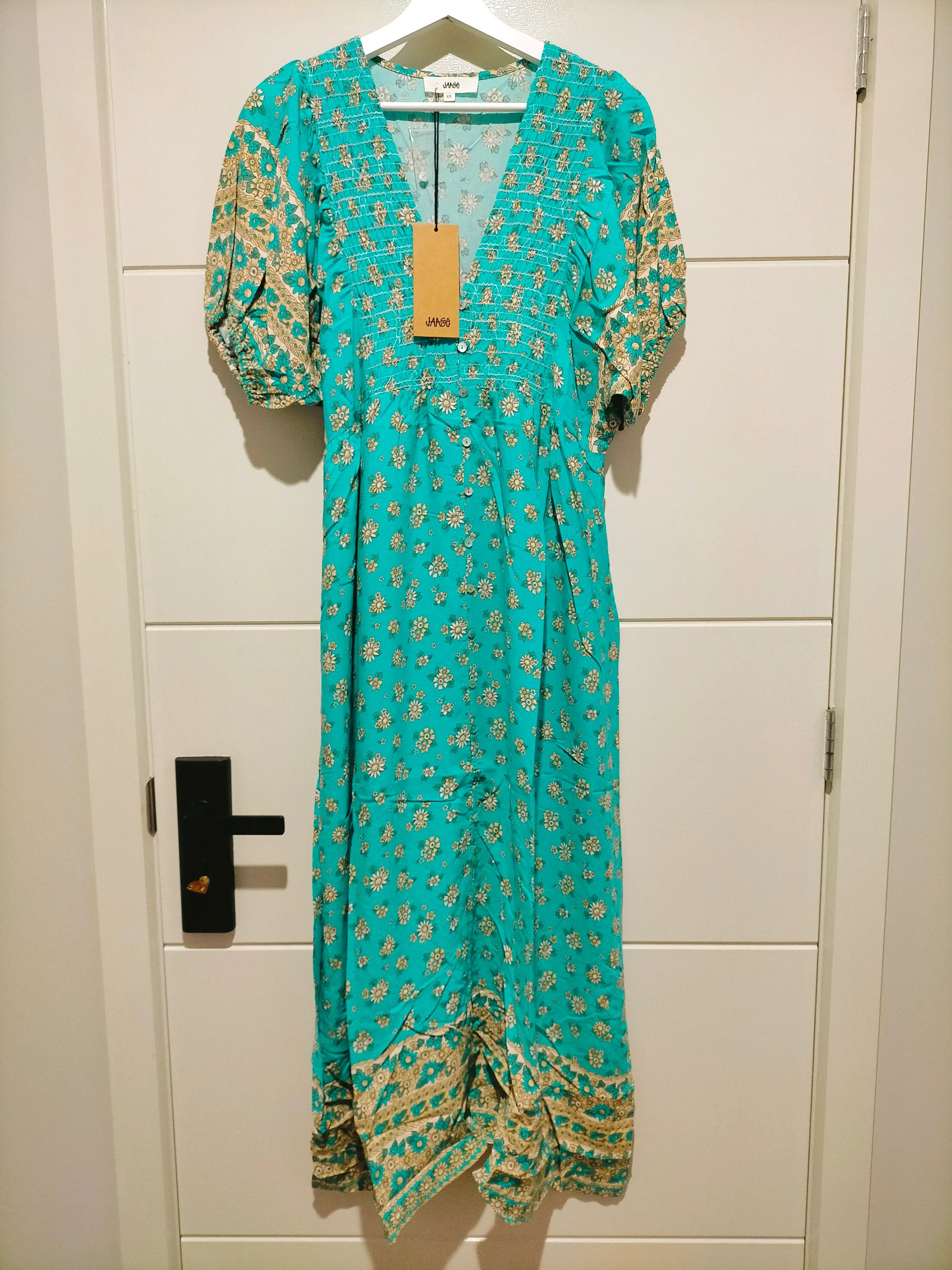 Ellie Maxi Dress Maui Print