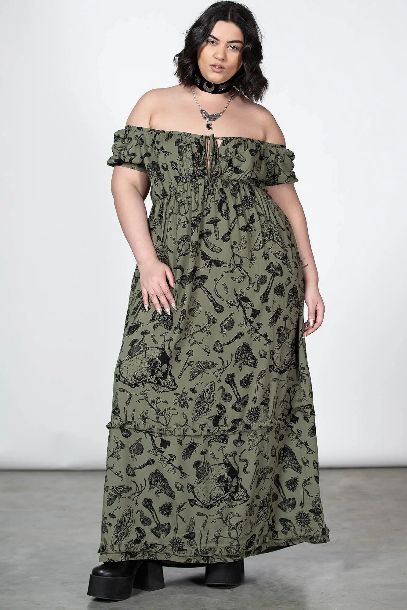 Forestine Maxi Dress [PLUS]