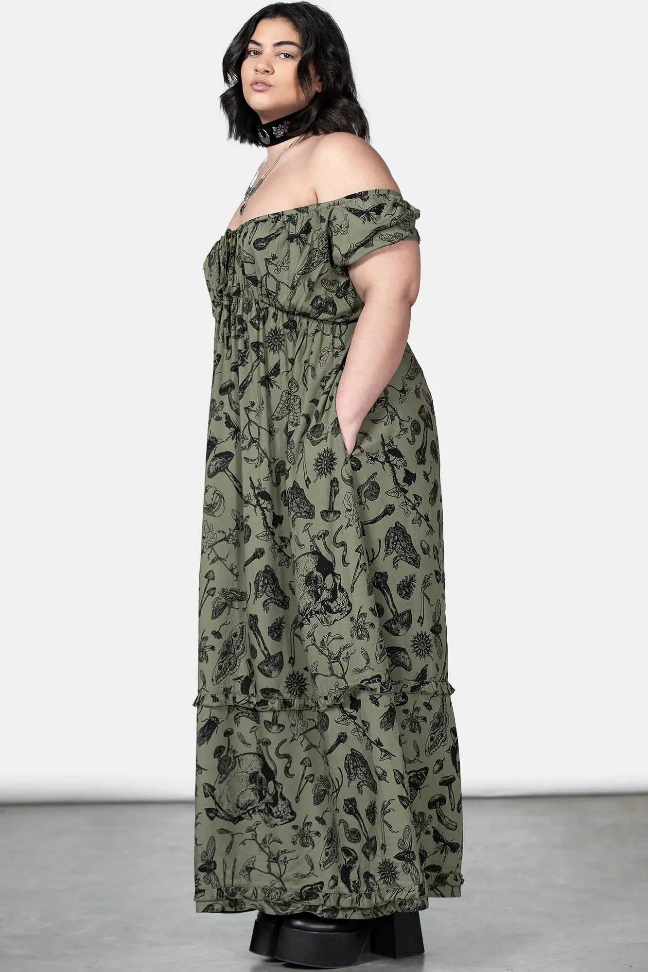 Forestine Maxi Dress [PLUS]