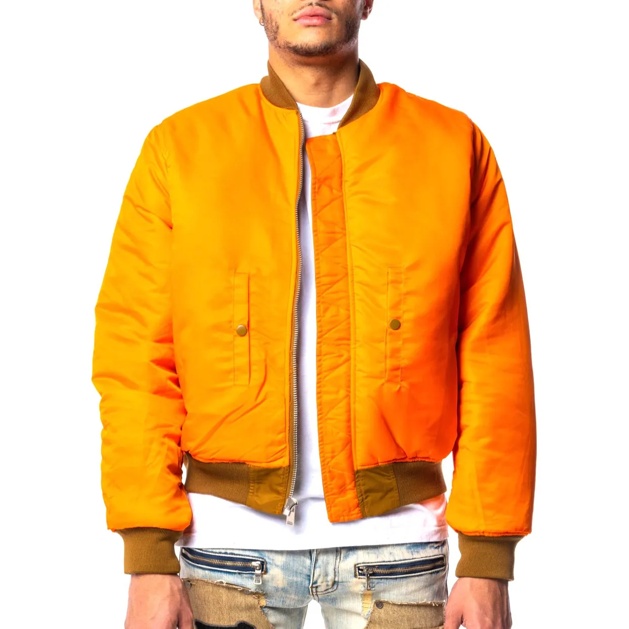 Gala Doomsday Bomber Jacket 21 Hol GH-21-11 Gold