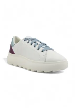 GEOX Spherica Sneaker Donna White D45TCC085BVC1Z4N