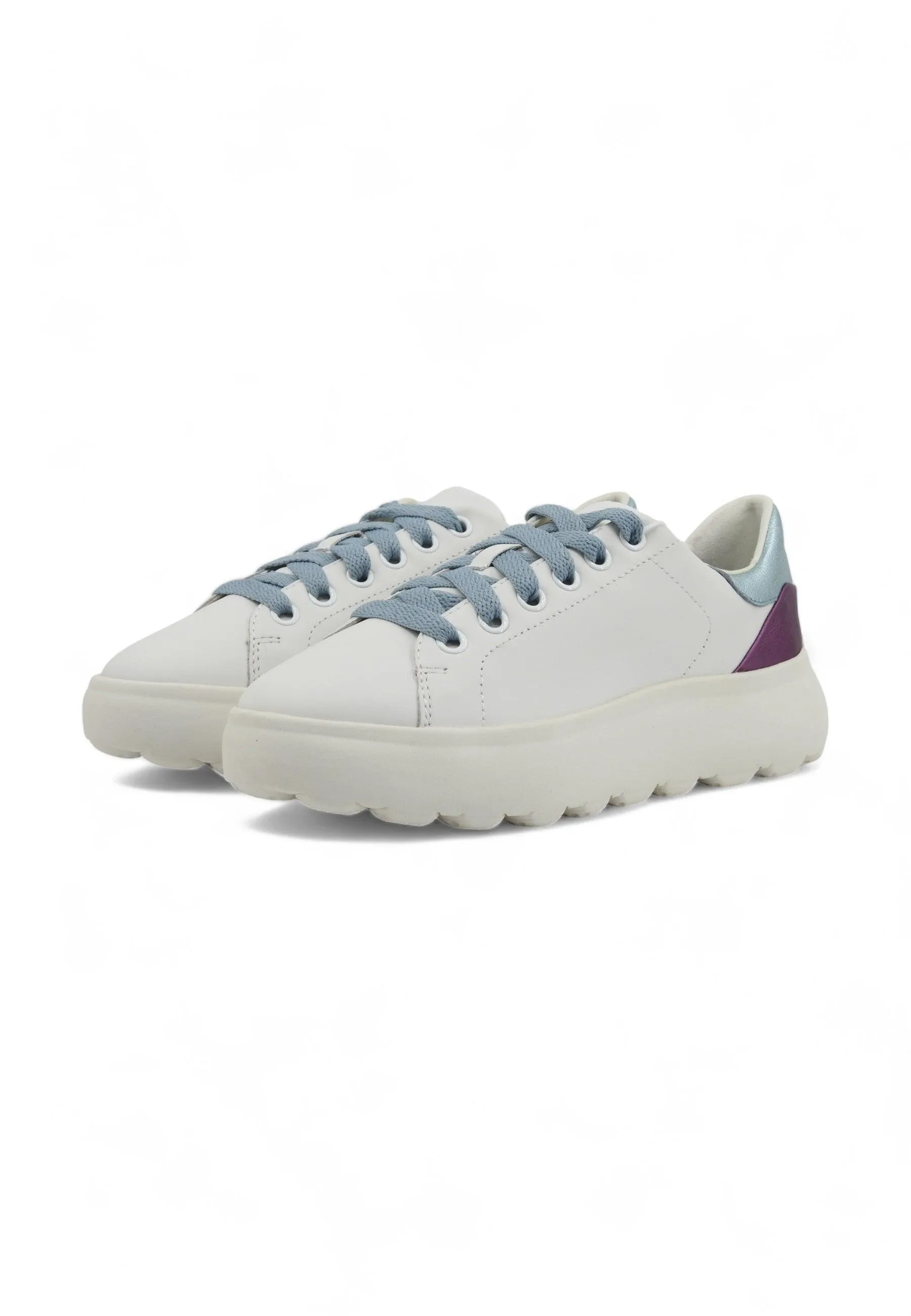 GEOX Spherica Sneaker Donna White D45TCC085BVC1Z4N