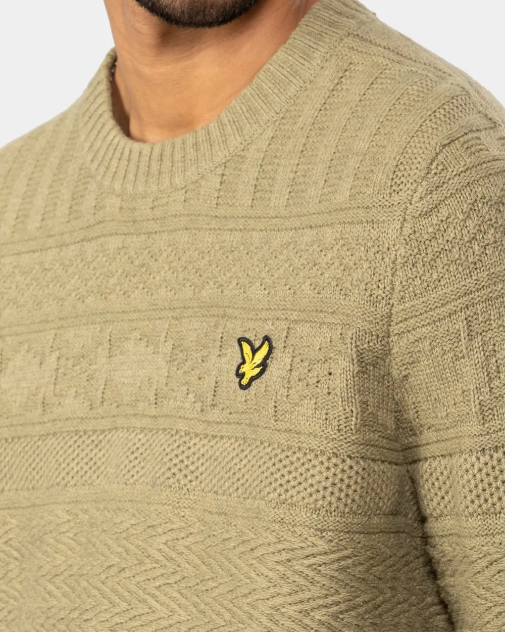 Guernsey Mens Crew Neck Jumper