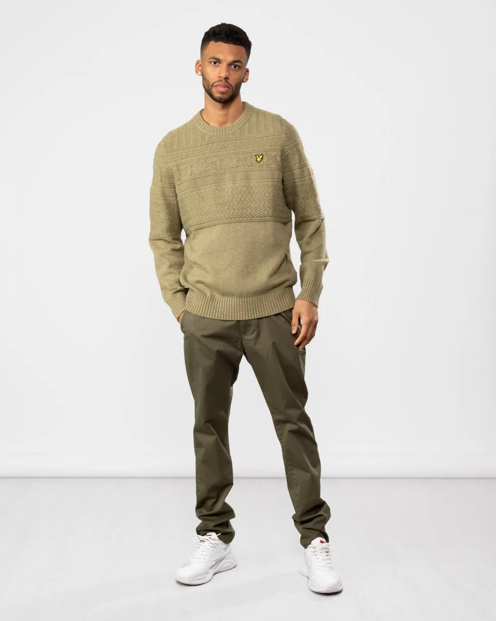 Guernsey Mens Crew Neck Jumper