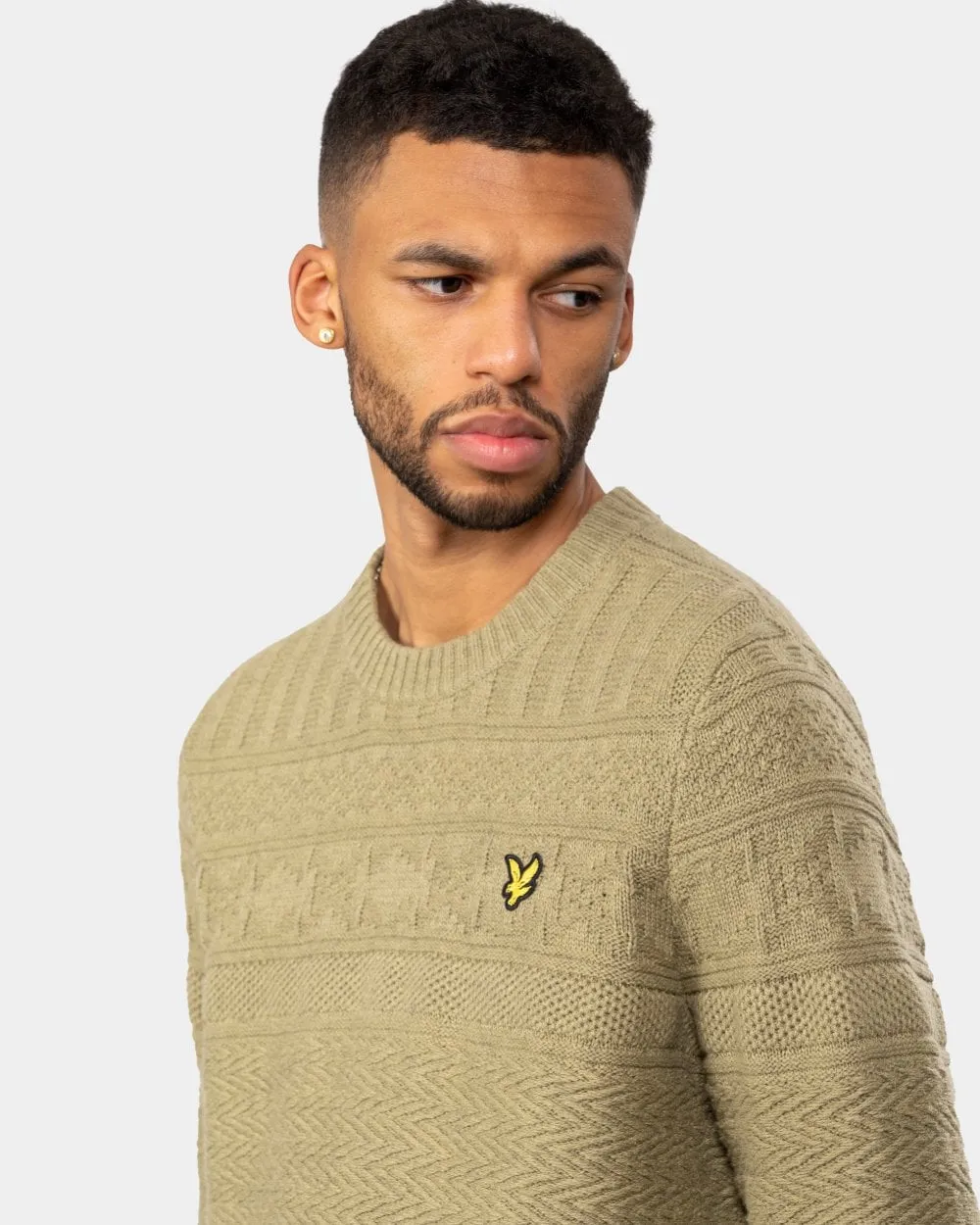 Guernsey Mens Crew Neck Jumper