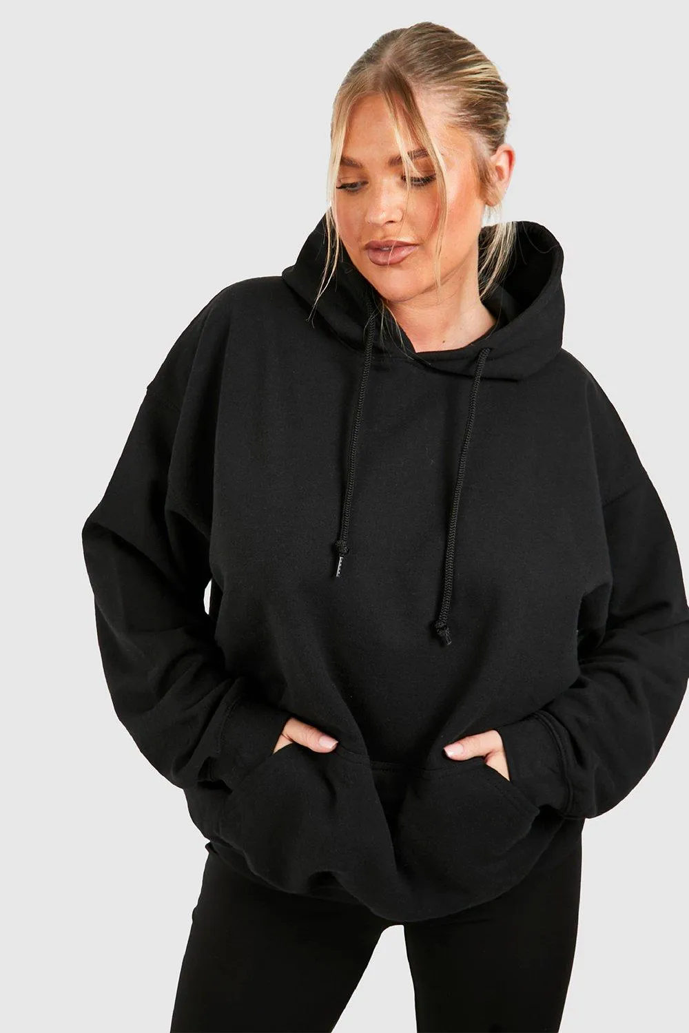 Hoodies & Sweatshirts | Plus Oversized Limited Back Print Hoodie | boohoo