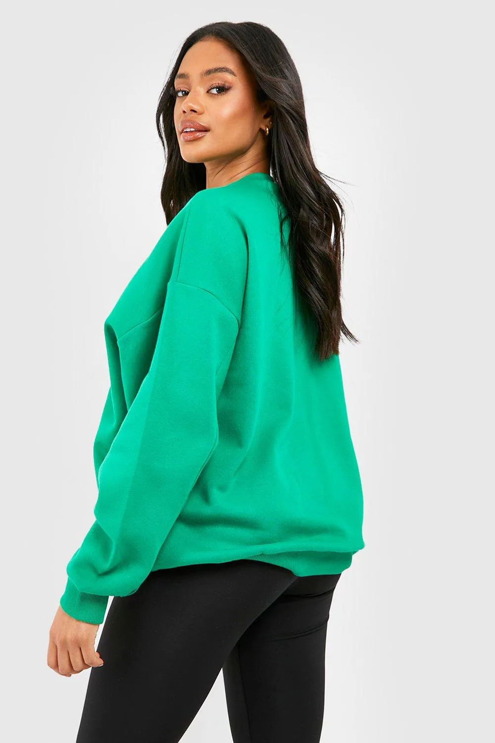 Hoodies & Sweatshirts | Santa Monica Applique Oversized Sweatshirt | boohoo