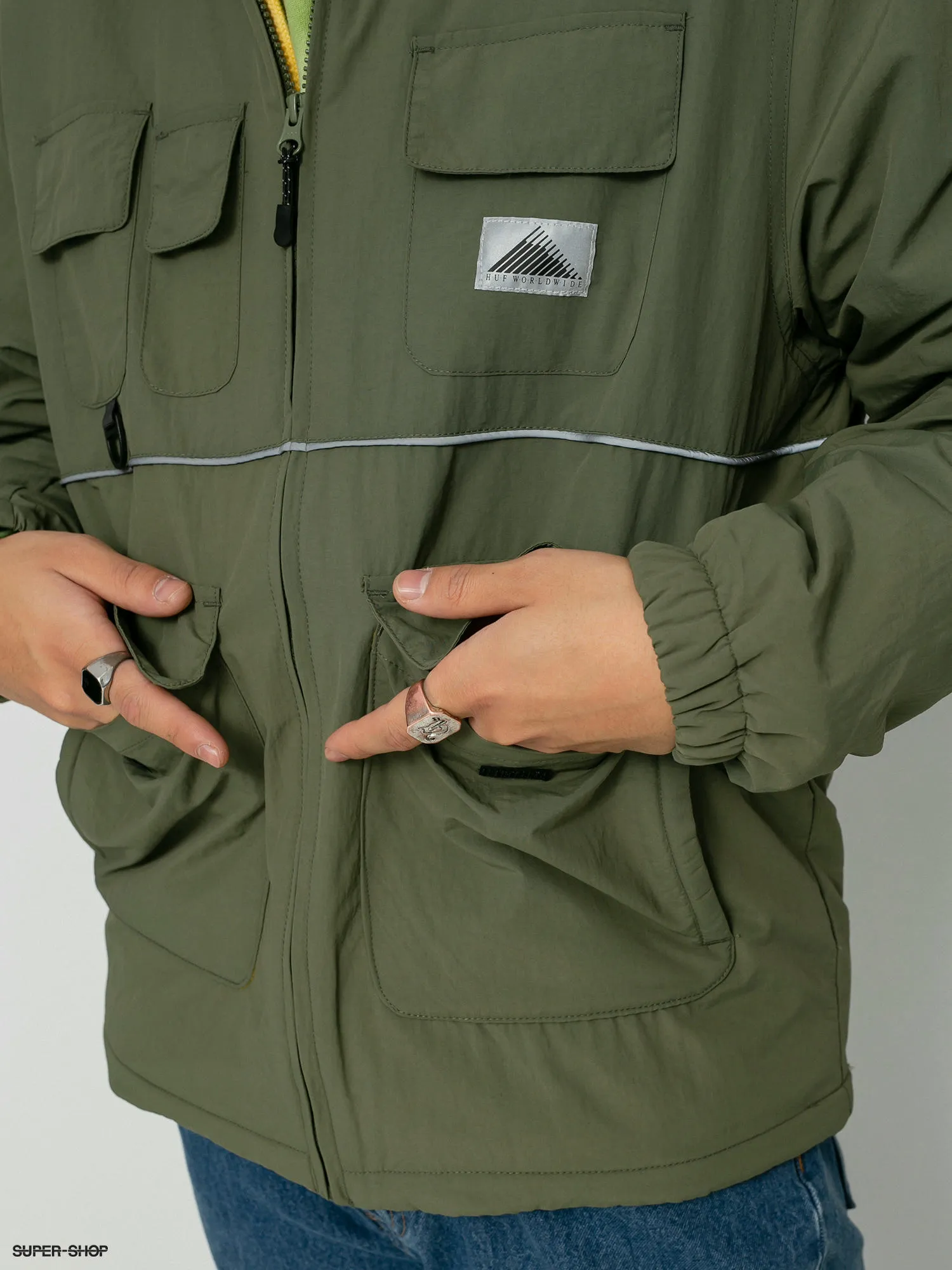 HUF Summit Jacket (thyme)