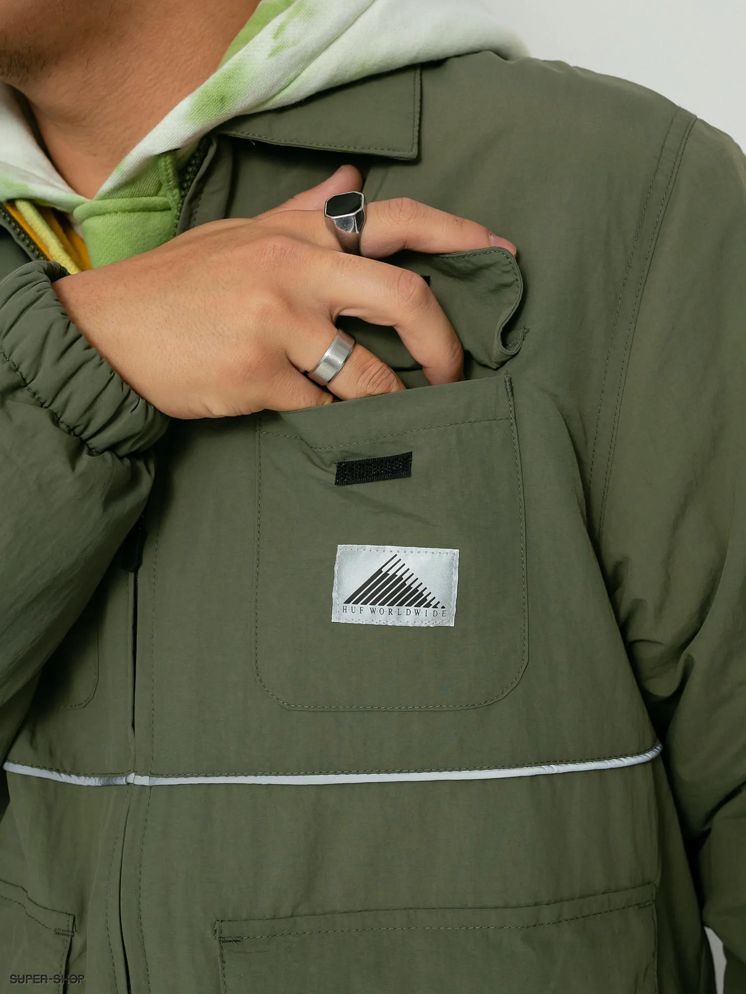 HUF Summit Jacket (thyme)