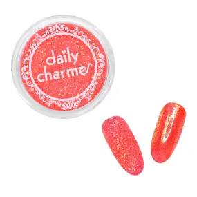 Iridescent Neon Glitter Dust / Coral Paloma