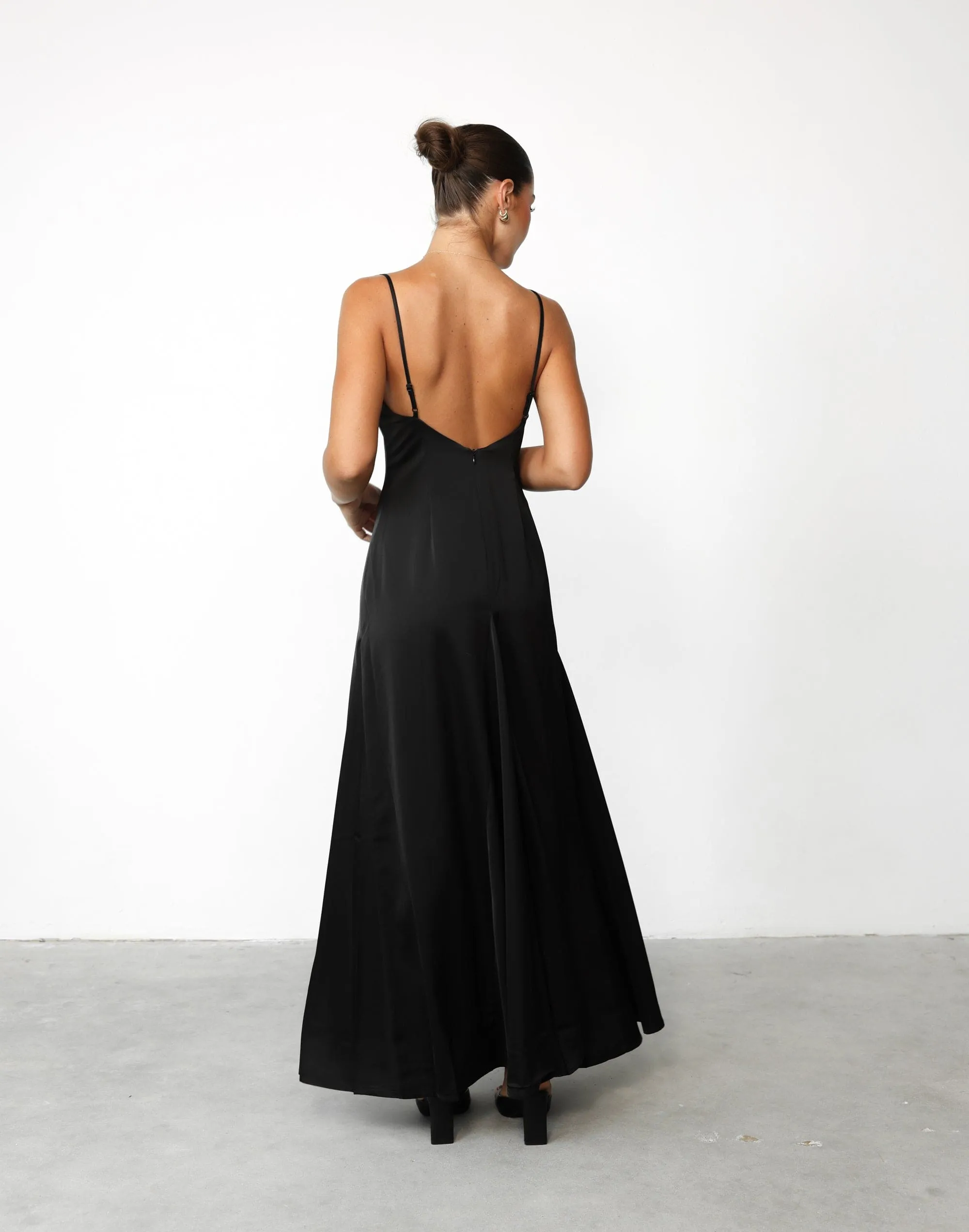 Isabella Maxi Dress (Black)