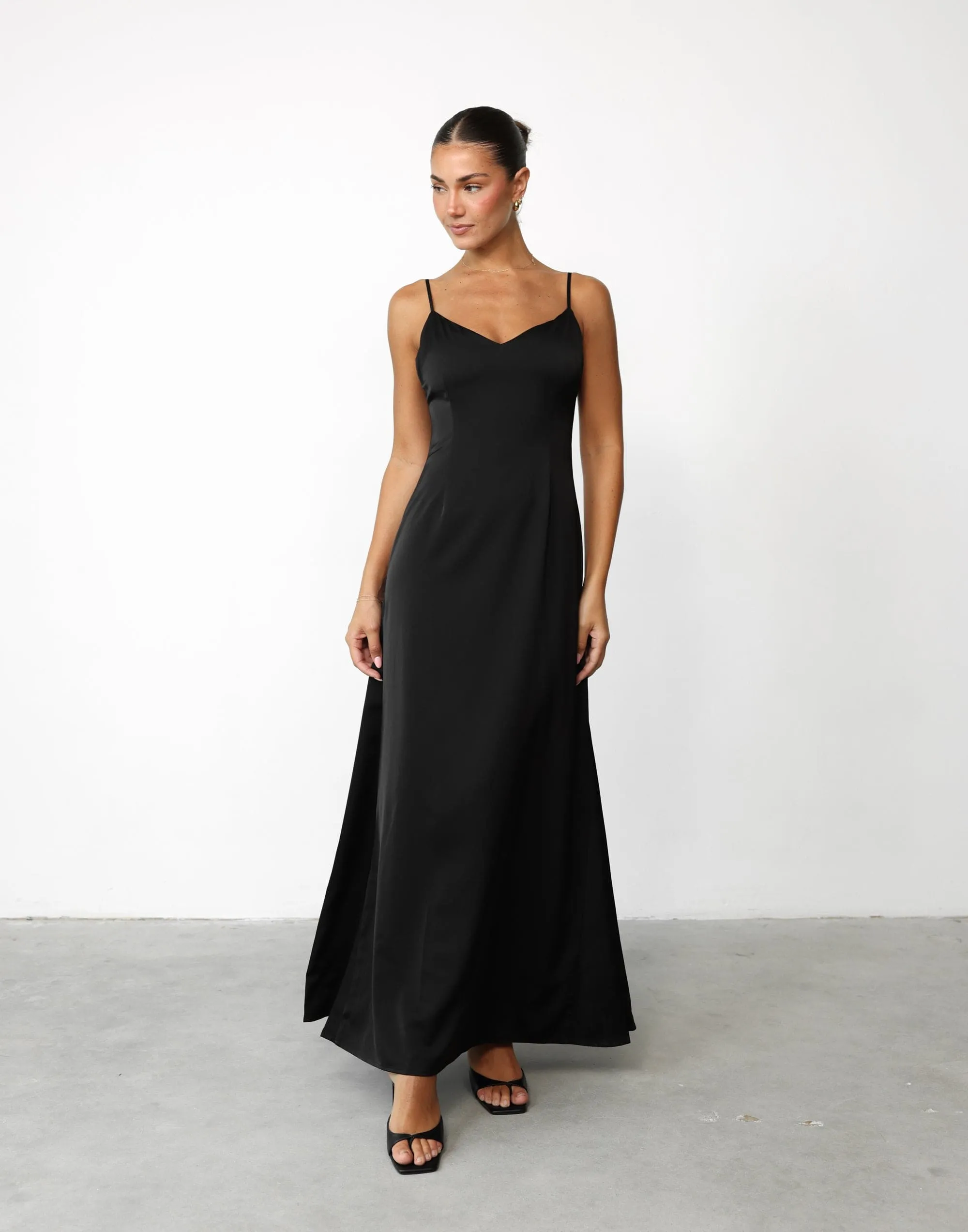 Isabella Maxi Dress (Black)