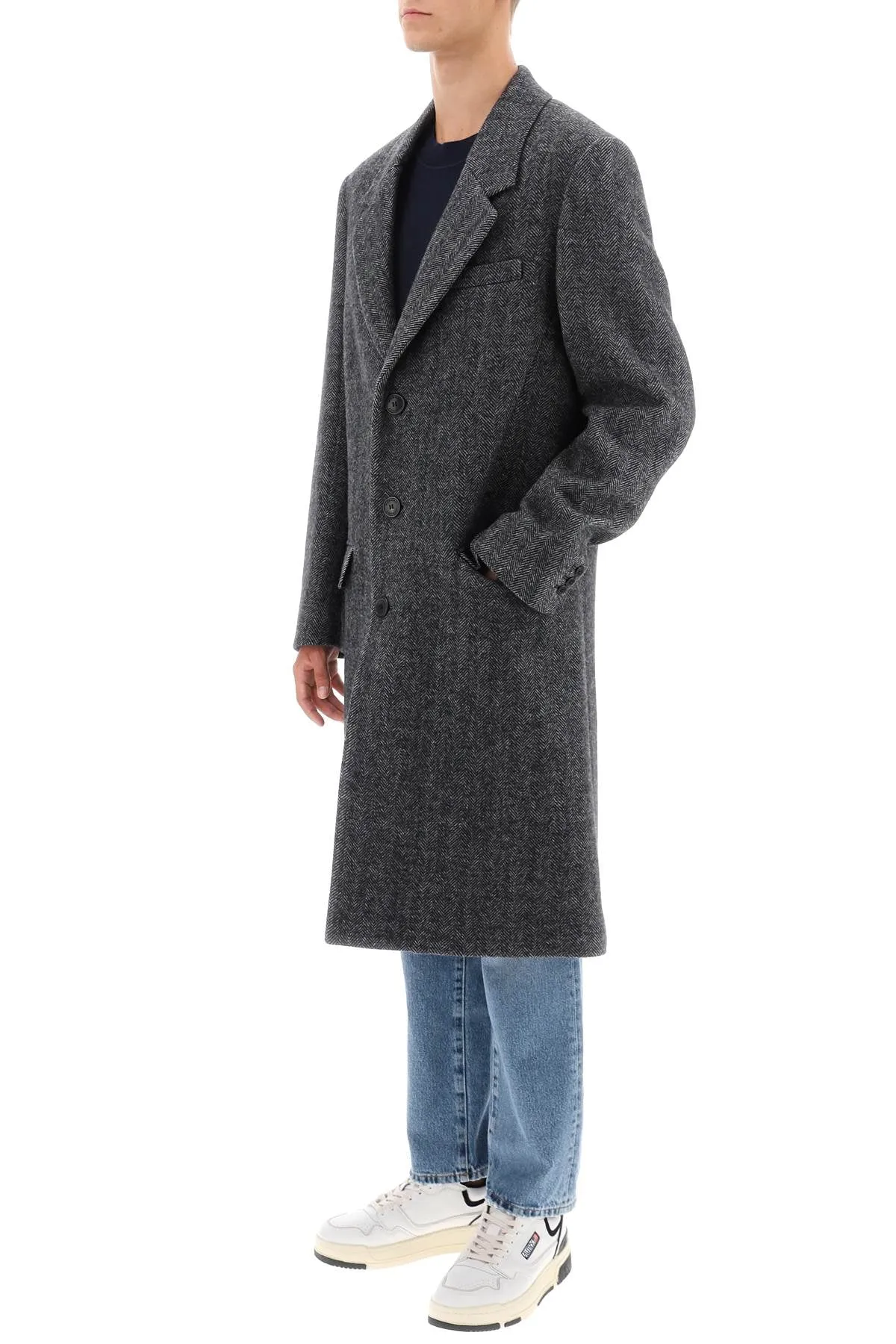 Johel Herringbone Coat