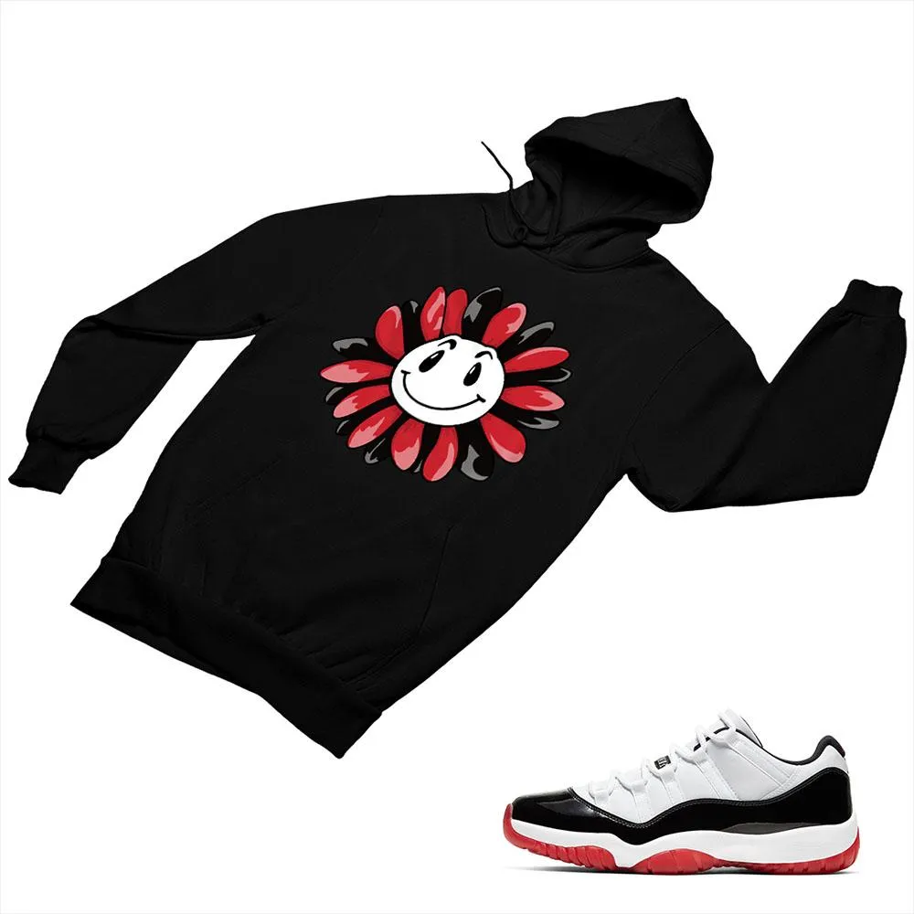 Jordan 11 White Bred Matching Custom Designed Hoodies JD 11-5-7-1