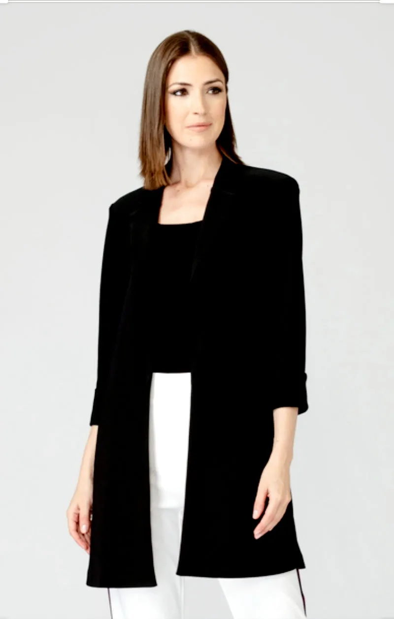 Joseph Ribkoff 3/4 Sleeves Open With Pockets Jacket